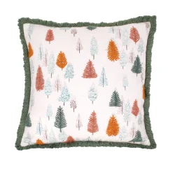 National Tree Company 18 in. HGTV Home Collection Whimsical Forest Christmas Pillow