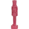 National Tree Company 18 in. HGTV Home Collection Nutcracker Christmas Decor, Pink
