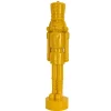 National Tree Company 18 in. HGTV Home Collection Nutcracker Christmas Decor, Yellow