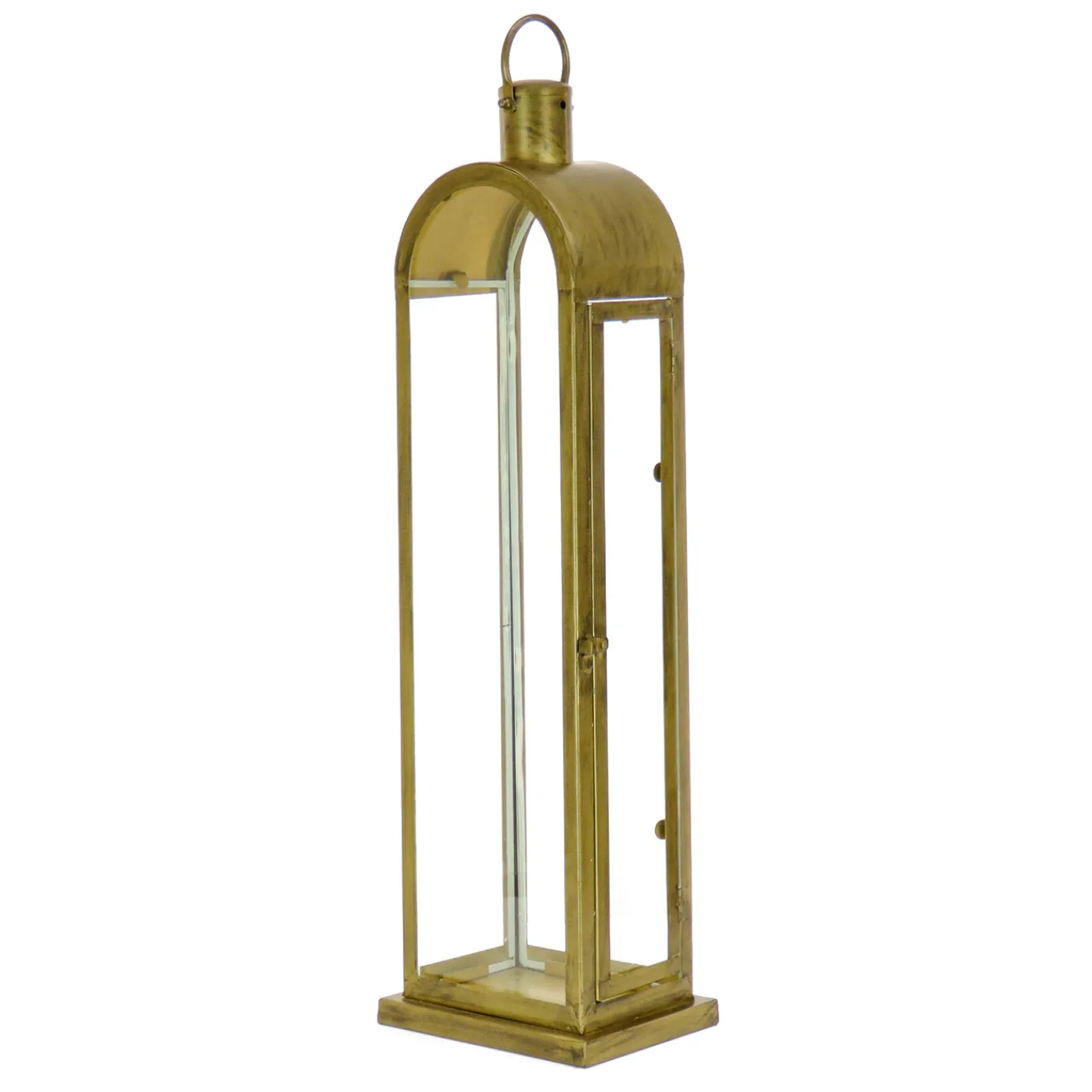 National Tree Company 28 in. HGTV Home Collection Antique Bronze Arched Lantern, Large