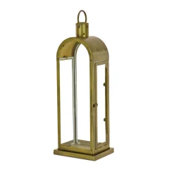 National Tree Company 22 in. HGTV Home Collection Antique Bronze Arched Lantern, Medium
