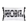 National Tree Company 22 in. HGTV Home Collection Embroidered NOEL Christmas Pillow