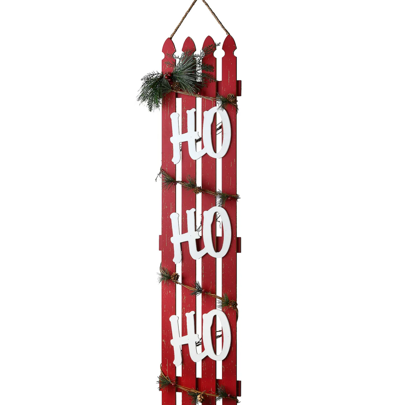 National Tree Company 47 in. Ho Ho Ho Wall Sign