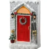 National Tree Company 10 in. Holiday Door Front
