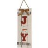 National Tree Company 18 in. JOY Sign Wall Art