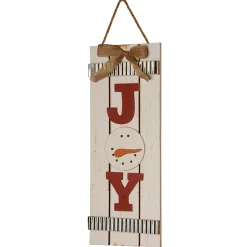 National Tree Company 18 in. JOY Sign Wall Art