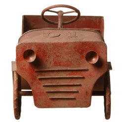 National Tree Company 14 in. Metal Car Lawn Ornament and Candleholder