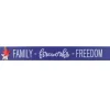 National Tree Company 7 in. Patriotic Family-Fireworks-Freedom Table Decoration