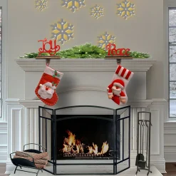 National Tree Company 8.7 in. Peace Stocking Holder