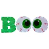National Tree Company 14 in. Pre-Lit BOO Sign with LED Lights