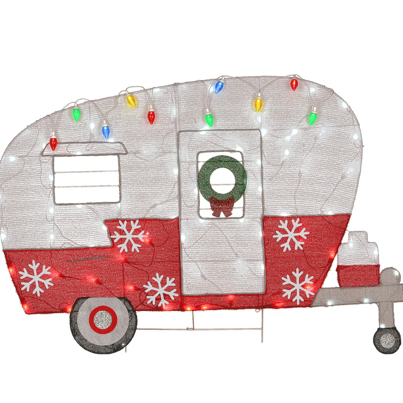 National Tree Company 32 in. Pre-Lit Christmas Camper