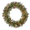 National Tree Company 36 in. Pre-Lit Crestwood Spruce Wreath with Clear Lights