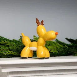 National Tree Company 8 in. Reindeer Balloon Figurine