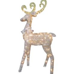 National Tree Company 60 in. Reindeer Decoration with Clear Lights