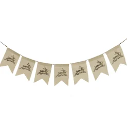 National Tree Company 70 in. Running Easter Bunnies Hanging Banner Decoration