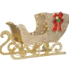 National Tree Company 38 in. Santas Sleigh with LED Lights