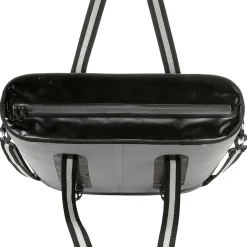 National Tree Company 16 in. Soft Sided Cooler Bag Gray with Black Trim