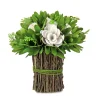National Tree Company 9 in. Spring Floral Bundle with Floral Blooms, Twig Base