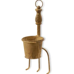 National Tree Company 15 in. Spring Garden Tool Metal Fork Flowerpot