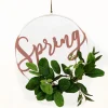 National Tree Company 23 in. Spring Metal Ring Hanging Wall Decoration