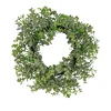 National Tree Company 14 in. Spring Table Wreath with Eucalyptus Leaf Stems
