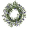 National Tree Company 19 in. Spring Wreath with Lavender and Rosemary