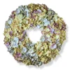 National Tree Company 19 in. Spring Wreath with Mixed, Colorful Hydrangea Blooms