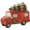 National Tree Company 7 in. Terracotta Holiday Truck with Warm White LED Lights