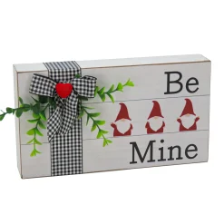 National Tree Company 9 in. Valentine's 'Be Mine' Tabletop Decoration