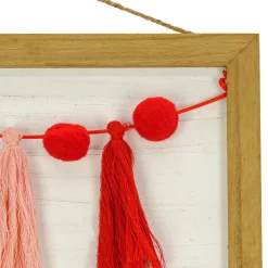 National Tree Company 13 in. Valentine's 'Follow Your Heart' Hanging Wall Decoration