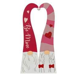 National Tree Company 36 in. Valentine's Gnome Couple Porch Decor