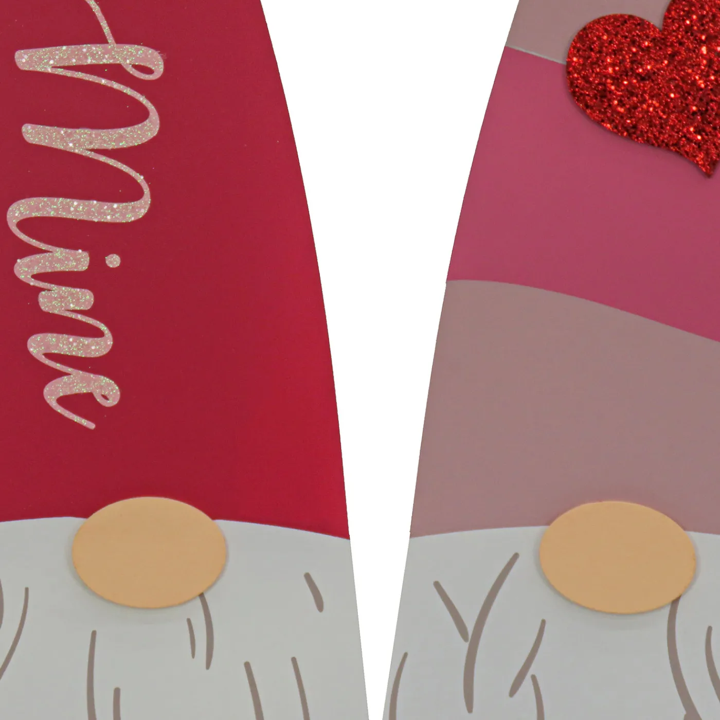 National Tree Company 36 in. Valentine's Gnome Couple Porch Decor