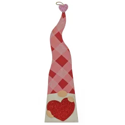 National Tree Company 36 in. Valentine's Heart Gnomes Porch Decoration