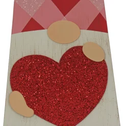 National Tree Company 36 in. Valentine's Heart Gnomes Porch Decoration