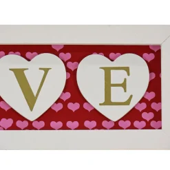 National Tree Company 16 in. Valentine's 'LOVE' Hanging Wall Decoration