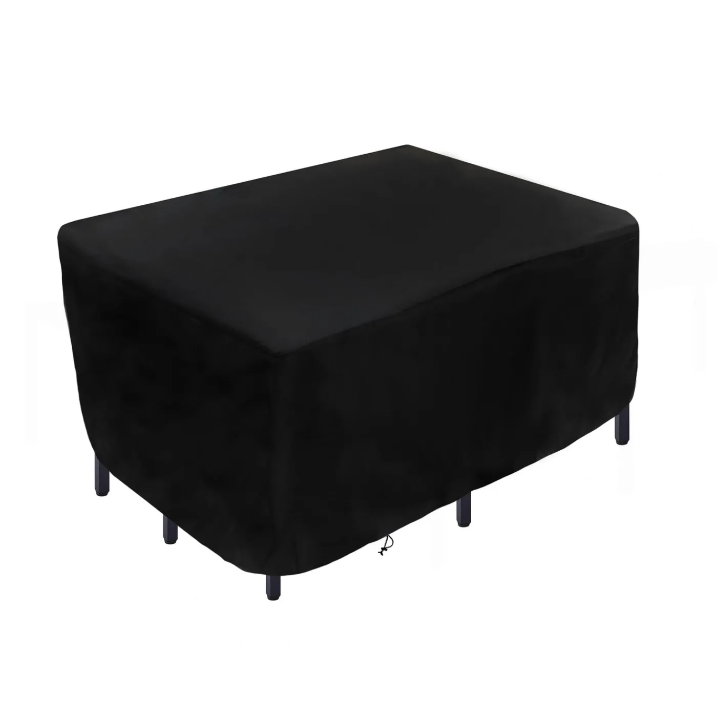 National Tree Company 74 in. Waterproof Patio Furniture Cover with Rope and Metal Buckles