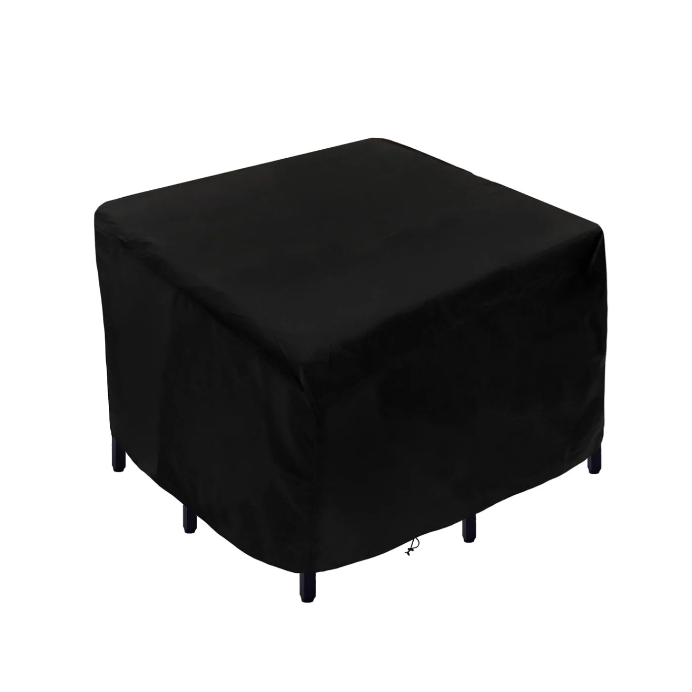 National Tree Company 43 in. Waterproof Patio Furniture Cover with Rope and Metal Buckles