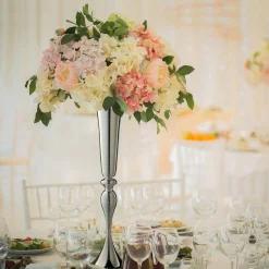 National Tree Company 30 in. Wedding Trumpet Vase