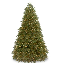 National Tree Company 9ft. Pre-Lit Jersey Fraser Fir Tree with Clear Lights