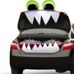 National Tree Company 4-Piece Bright Eyes Halloween TRICKY TRUNKS Car Decoration Kit