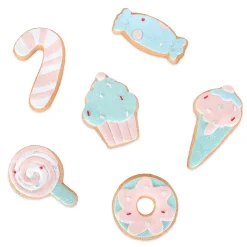 National Tree Company 6-Piece Gingerbread Cookie Table Ornaments