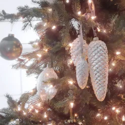 National Tree Company 2-Piece HGTV Home Collection Pinecone Cluster Ornaments