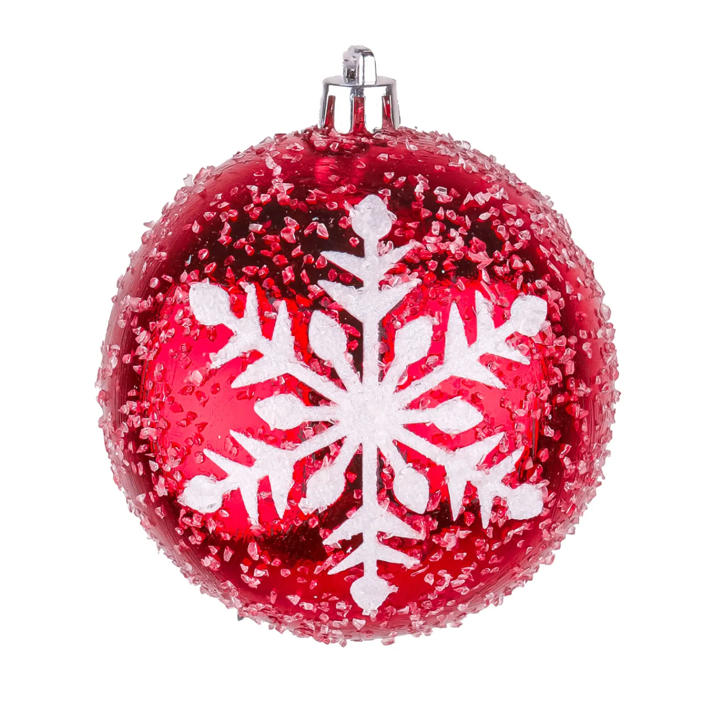 National Tree Company 6-Piece Shatterproof Snowflake Ornaments