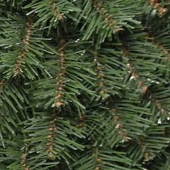National Tree Company Pre-Lit Evergreen Assortment Set of 2 Entrance Trees, 1 Wreath, 1 Garland