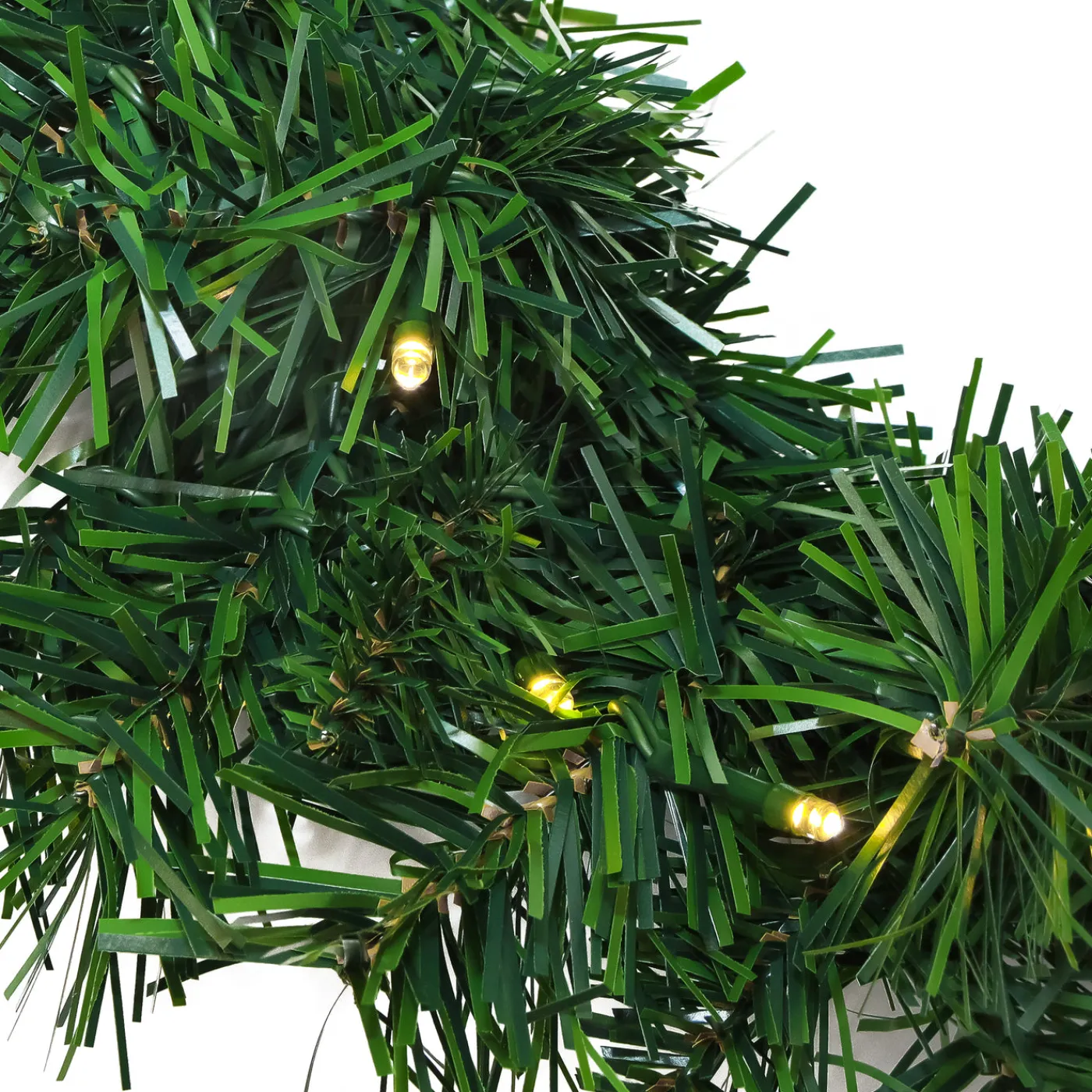 National Tree Company Pre-Lit Warm Welcome Assortment Set of 2 Entrance Trees, 1 Wreath