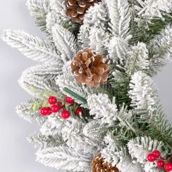 National Tree Company Scented Ornaments, 2 Pack- 6ct Bottle, White Winter Fir, Fragrance-Infused Paper Sticks