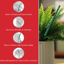 National Tree Company Scentsicles, 6pc Stick, 1 Sun-Soaked Lavender/1 Honeysuckle Rose- 2 pack