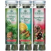 National Tree Company Scentsicles, 6pc Stick, White Winter Fir, O Christmas Tree, Snowberry Pine- 3 Pack