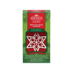 National Tree Company Scentsicles, Scented Star Ornament, White Winter Fir, 2-Pack