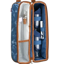 National Tree Company 7x3x14 in. 1 Bottle Wine Tote Cooler Bag